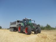 Fendt 927 Vario TMS s návěsem FLIEGL