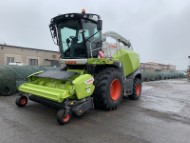 Řezačka CLAAS Jaguar 840 se senážní lištou CLAAS Pick Up 300 